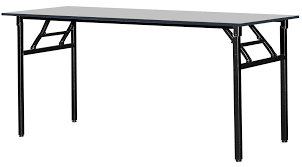 Banquet Table Rectangular / EXTRA THICK LEG 32MM X 32MM / 4'' x 2'' / 5' X 2' / 6' X 2' / Banquet Table / Rectangular Shape Table / MEJA LIPAT / Foldable Table Leg