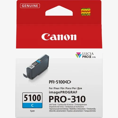 CANON Cyan ink tank (14.4 ml) PFI-5100 C