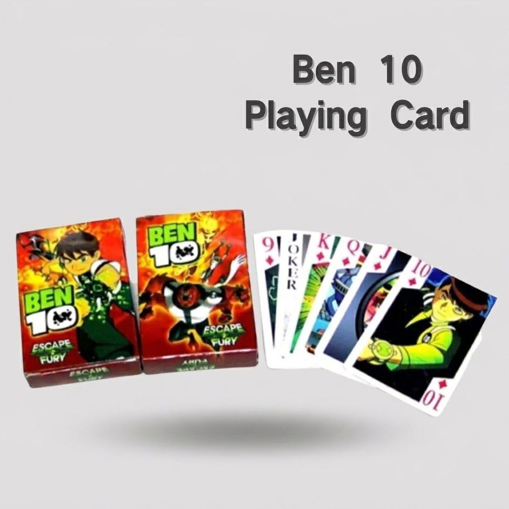 929 High Quality & Rummy King 001 & AAA Premium & Royal ZRG Plastic Playing Card Ben 10  Playing Card Y-CRD-929-KK