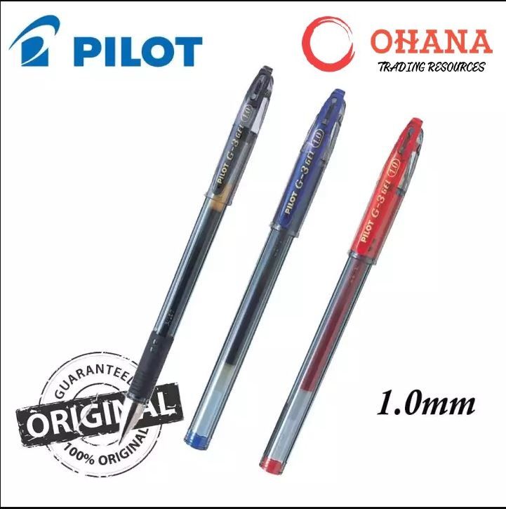 PEN PILOT G3 GEL PEN 1.0MM (BLACK)