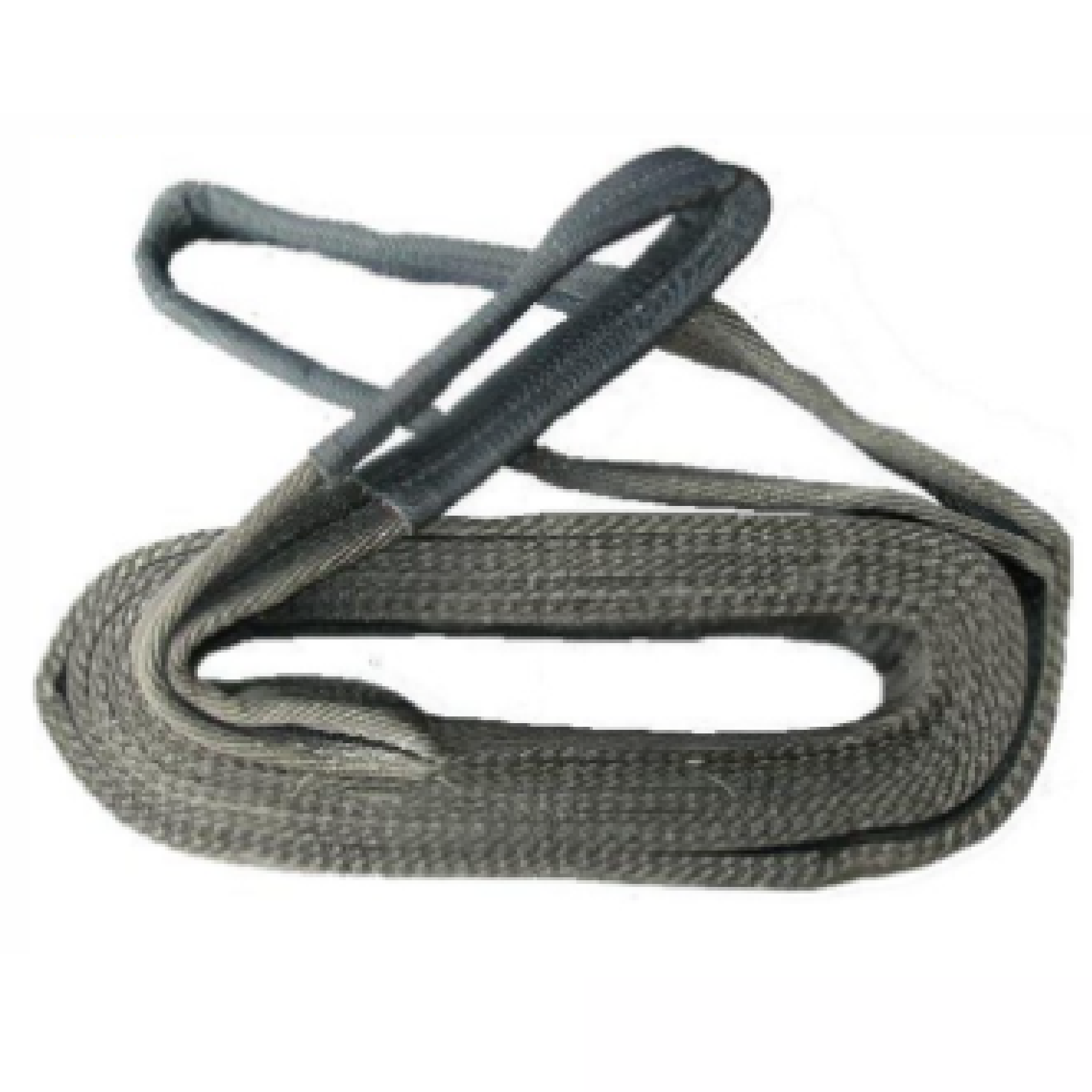 Warrior Double Ply Polyester Flat Webbing Sling 4TON x 5M (L) with Reinforced Lifting Eyes (Grey Marking)