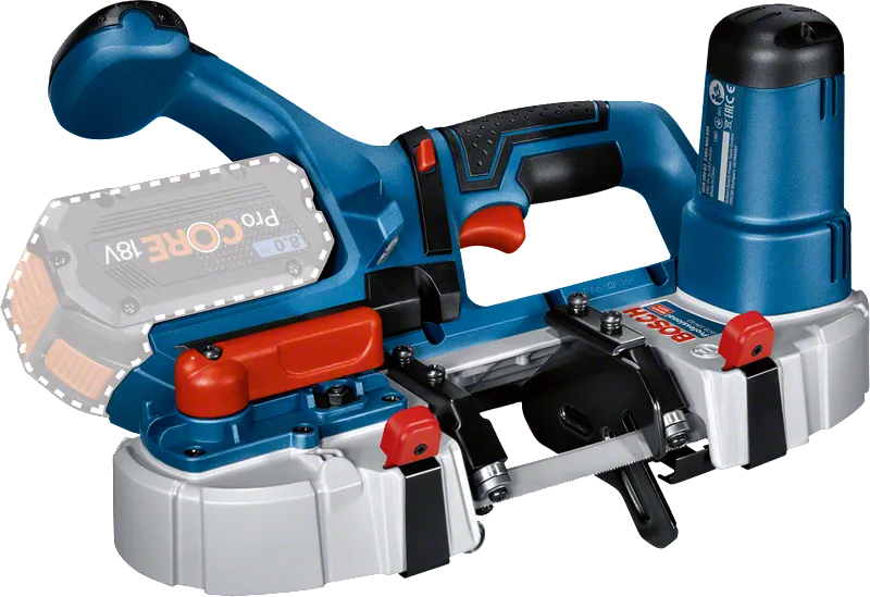 Bosch GCB 18V-63 Professional Cordless Band Saw (06012A0400) Bare Tool | Combo with Battery & Charger