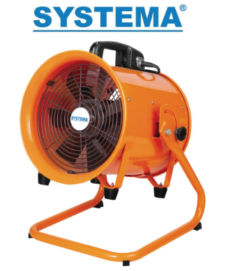 SYSTEMA 12" Portable Ventilator/Blower Fan with Stand 550W