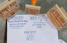 Rubber Stamp kayu