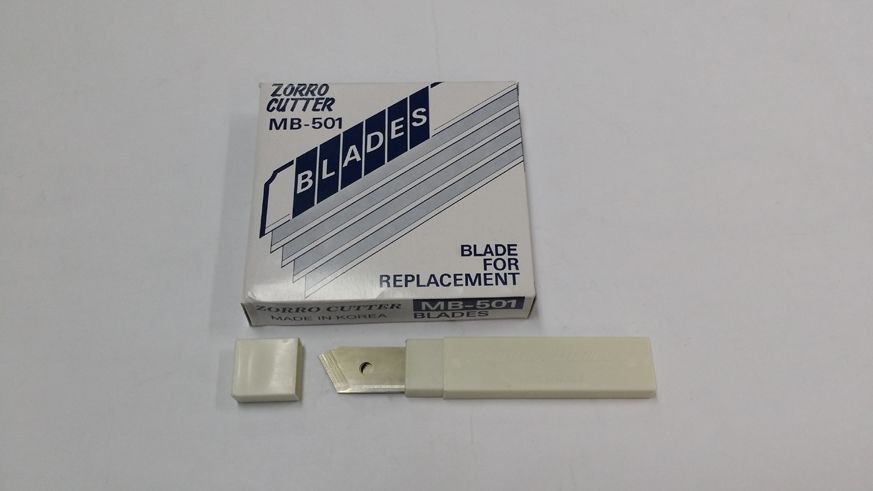 ZORRO (5pcs/bx) Cutter Blade - L"