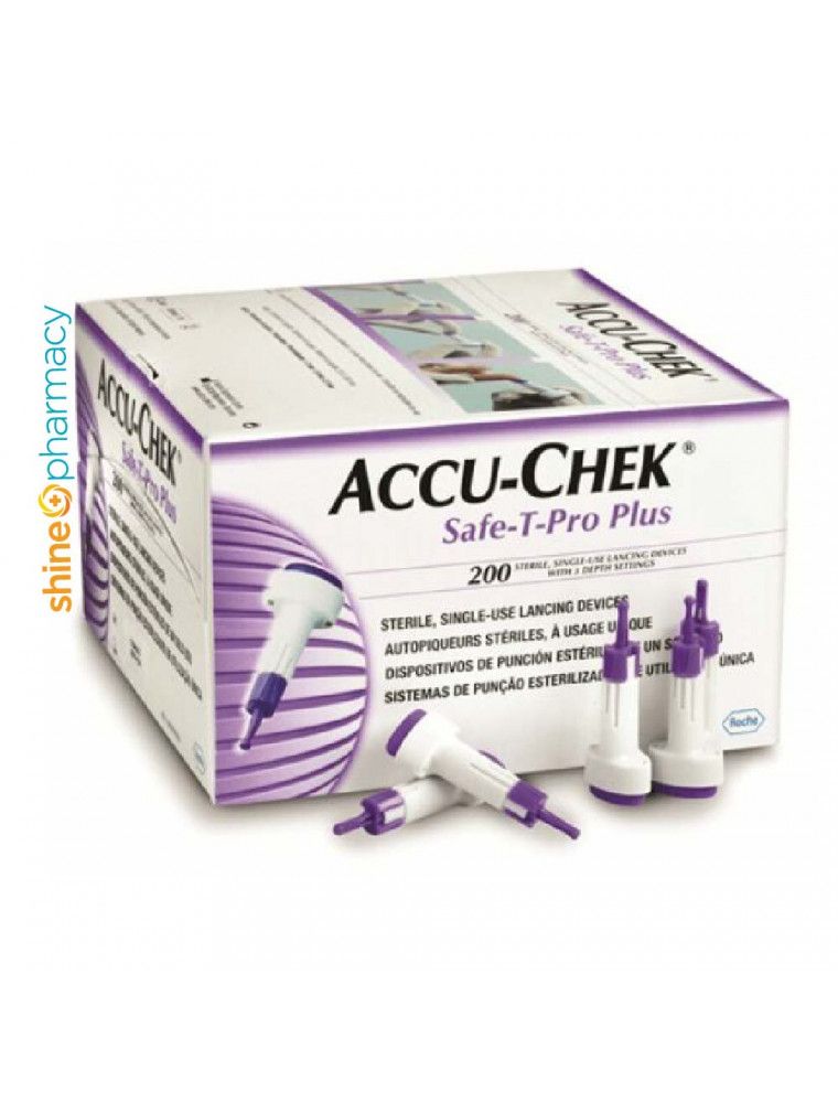 *Accu-Chek Safe-T-Pro Plus Lancet Device [200s]