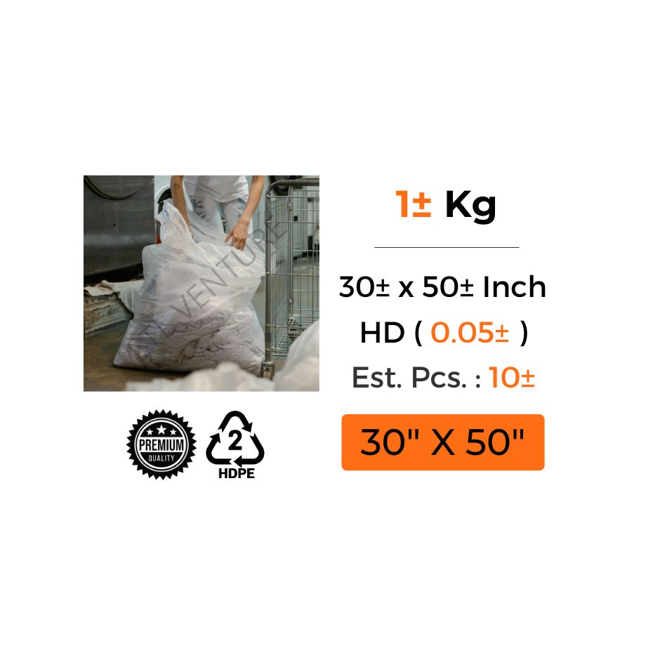 (1Kg) HD Extra Large Plastic Bag