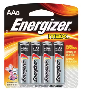 ENERGIZER Max AA Battery LR6 Alkaline Battery 1.5V 4pcs/pack