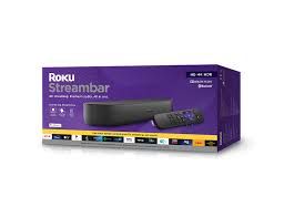 Roku Streambar SE | 2-in-1 Soundbar with Built-in 4K/HD/HDR Streaming Premium Speakers Speech Clarity Clear Dialogue