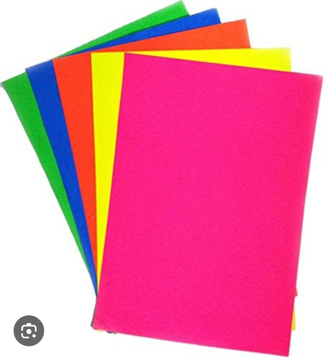 Kertas Warna A4 Flourecent 80gsm