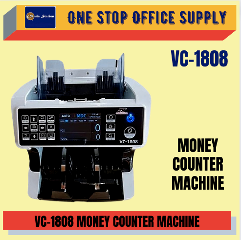 Geomaster VC-1808 Mix Value Counter , Mix Money Counter , Note Counter , Money Counting Machine , Bill Counter Machine