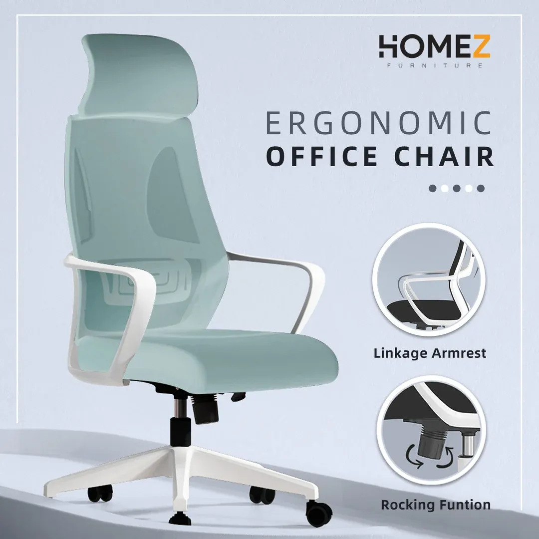 High Back Mesh Ergonomic Office Chair-HMZ-OC-HB-9010