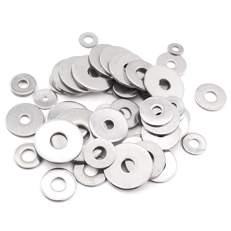 Flat Washer M2 M2.5 M3 M4 M5 M6 M8 M10 M12 M14 M16 M18 M20 304