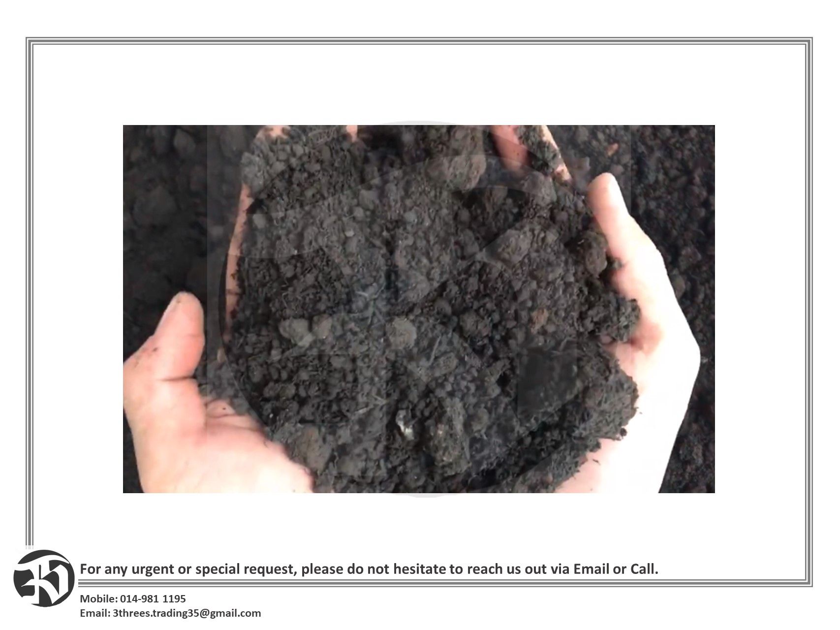 Organic Bio Compost Fertilizer (EFB / POME) 1.2KG+-