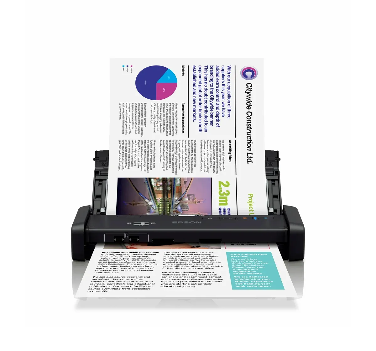 Genuine Malaysia Epson Warranty - Epson DS-310 Scanner