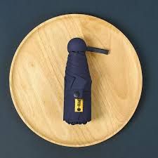 UV umbrella mini Umbrella Black Adhesive UV Protection Sun Umbrella Mini Folding Umbrella