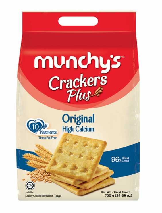 Munchy’s Crackers Plus Original High Calcium 700g