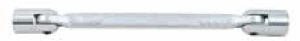 JONNESWAY DOUBLE FLEXIBLE SOCKET WRENCH, SIZE: 8 X 9MM