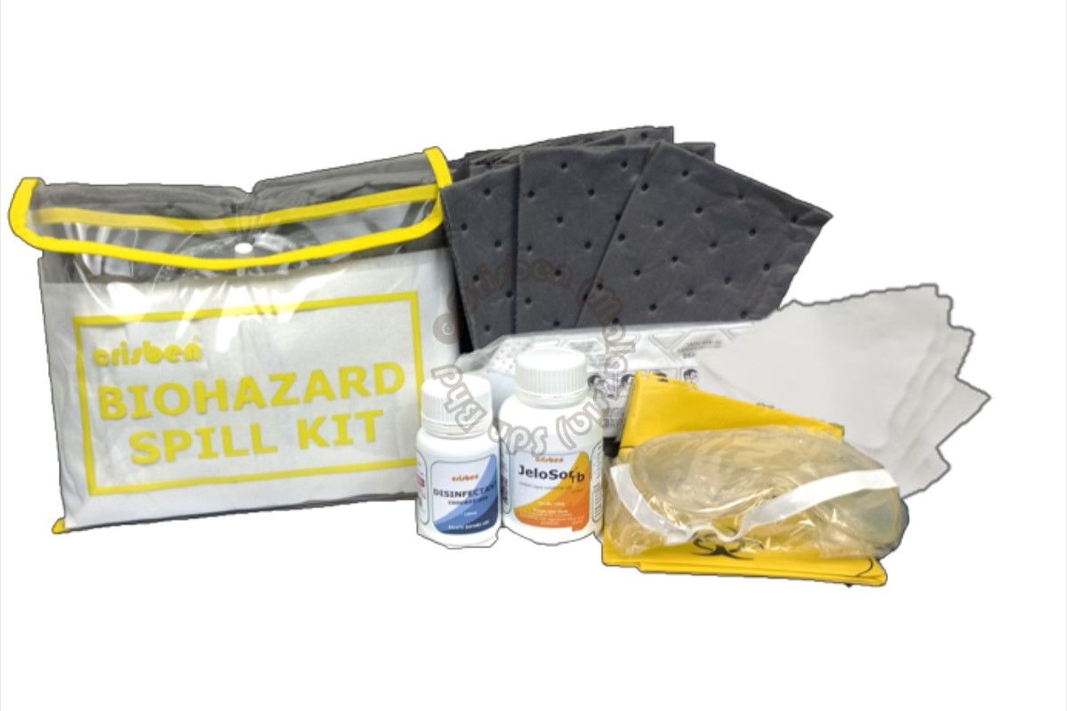 CRISBEN (SKBio-Pouch) - 4.5L Biohazard Spill Kit Pouch