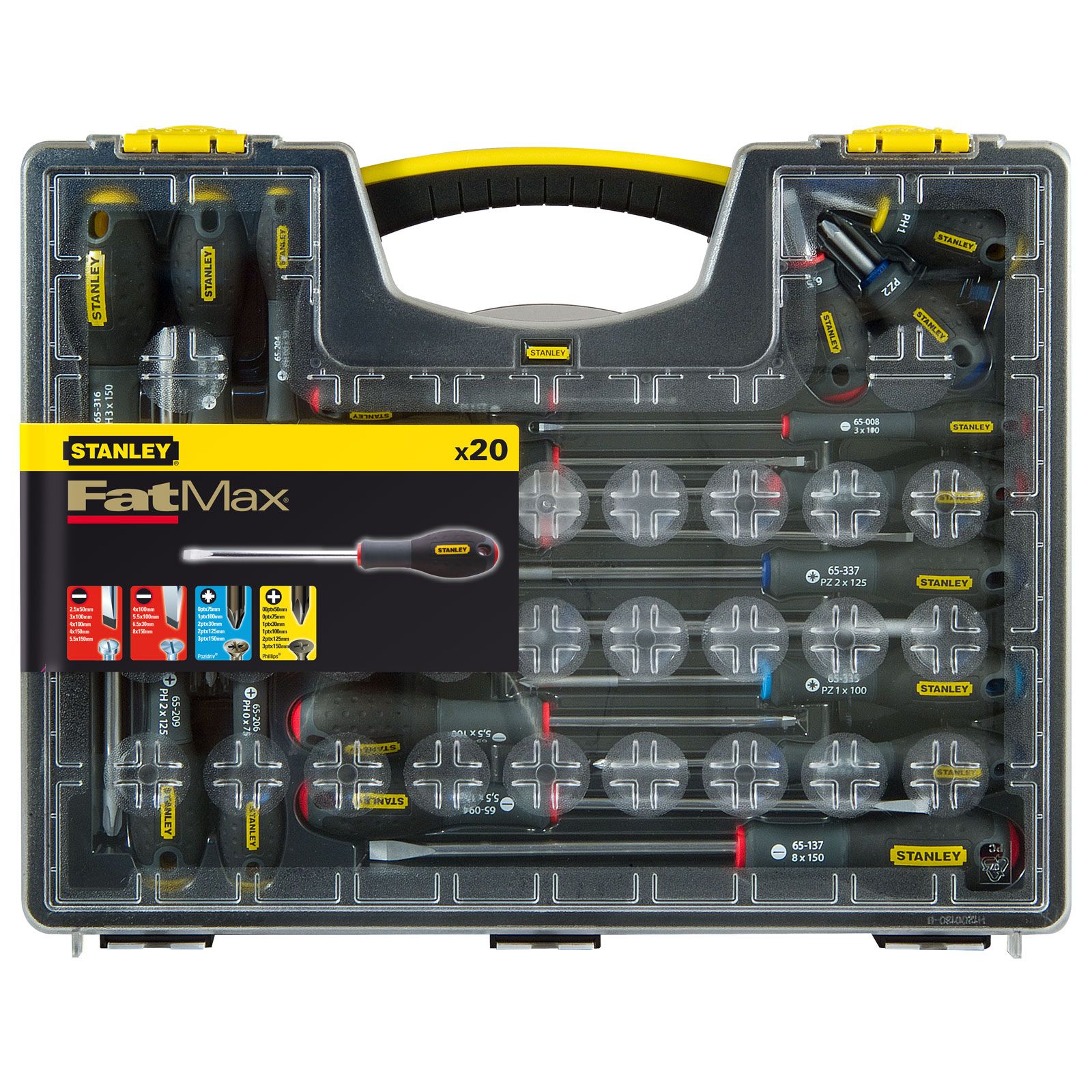 *Stanley 5-62-572, 20 Piece Fatmax™ Screwdriver Set