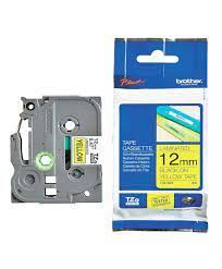 Brother TZe-631 Laminated Tape 12mm x 8m Black on Yellow