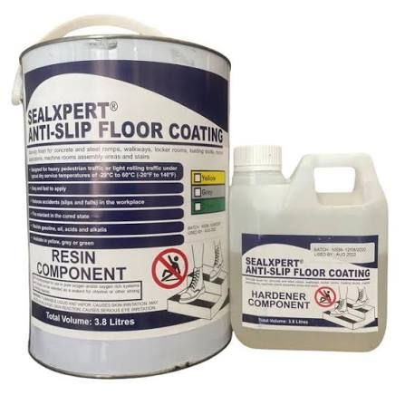 HEAVY DUTY BLOCK - EDPM RUBBER END CAP SPEED BUMP   COLOUR CODE: FLOORING - Epoxy Membrane Layer, Anti - Slip Surface Paint & Hardener