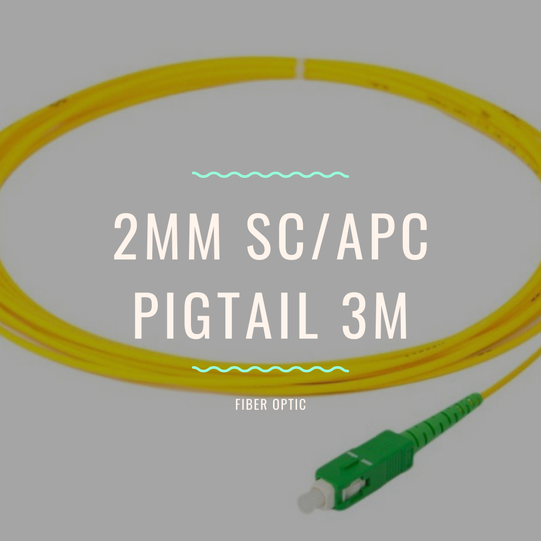 SC/APC SINGLEMODE PIGTAIL 3M