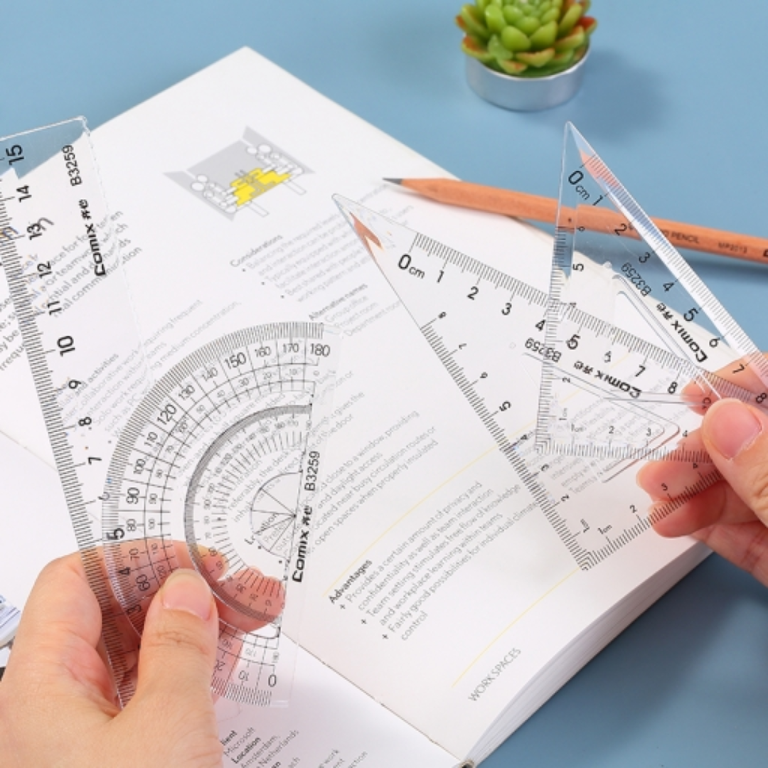 Comix Student Ruler Set