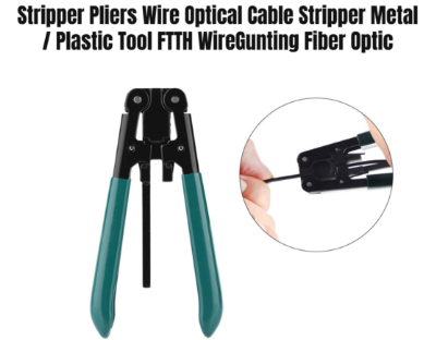 STRIPPER PLIERS WIRE OPTICAL CABLE STRIPPER METAL / PLASTIC TOOL FTTH WIRE CABLE STRIPING PLIER JS401