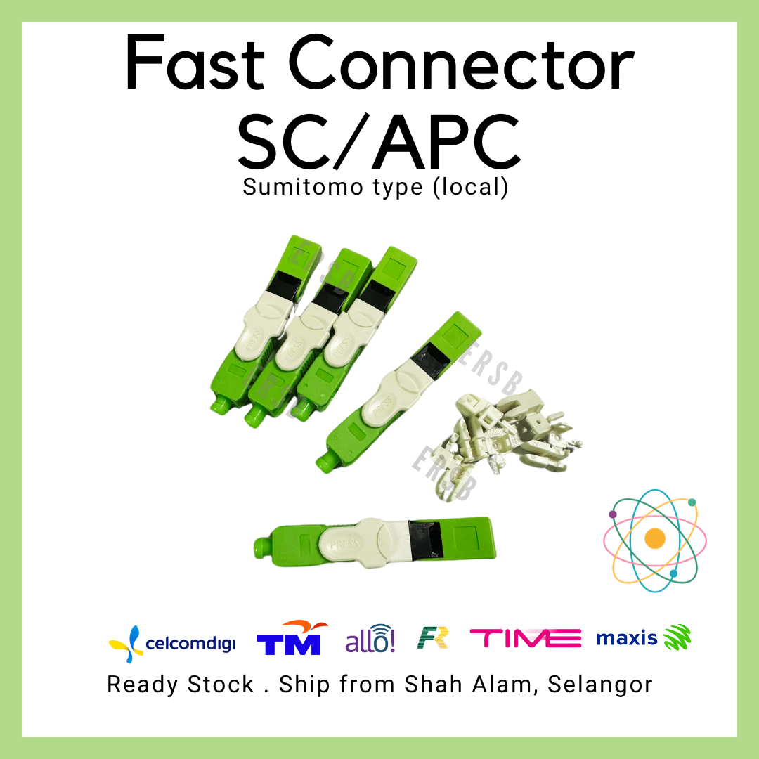 Fast Connector SC/APC SC/UPC (10pcs)