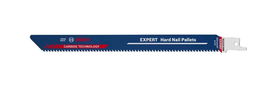 BOSCH EXPERT HARD NAIL PALLETS S1122CHM RECIPROCATING SAW BLADE 1-PC (2608900387)