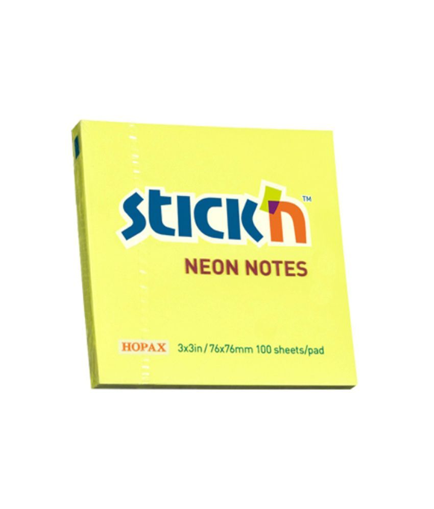 POST IT NOTE PAD HOPAX 3 X 3