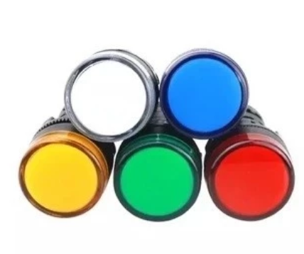 *LED Pilot Panel Indicator Light, 22mm