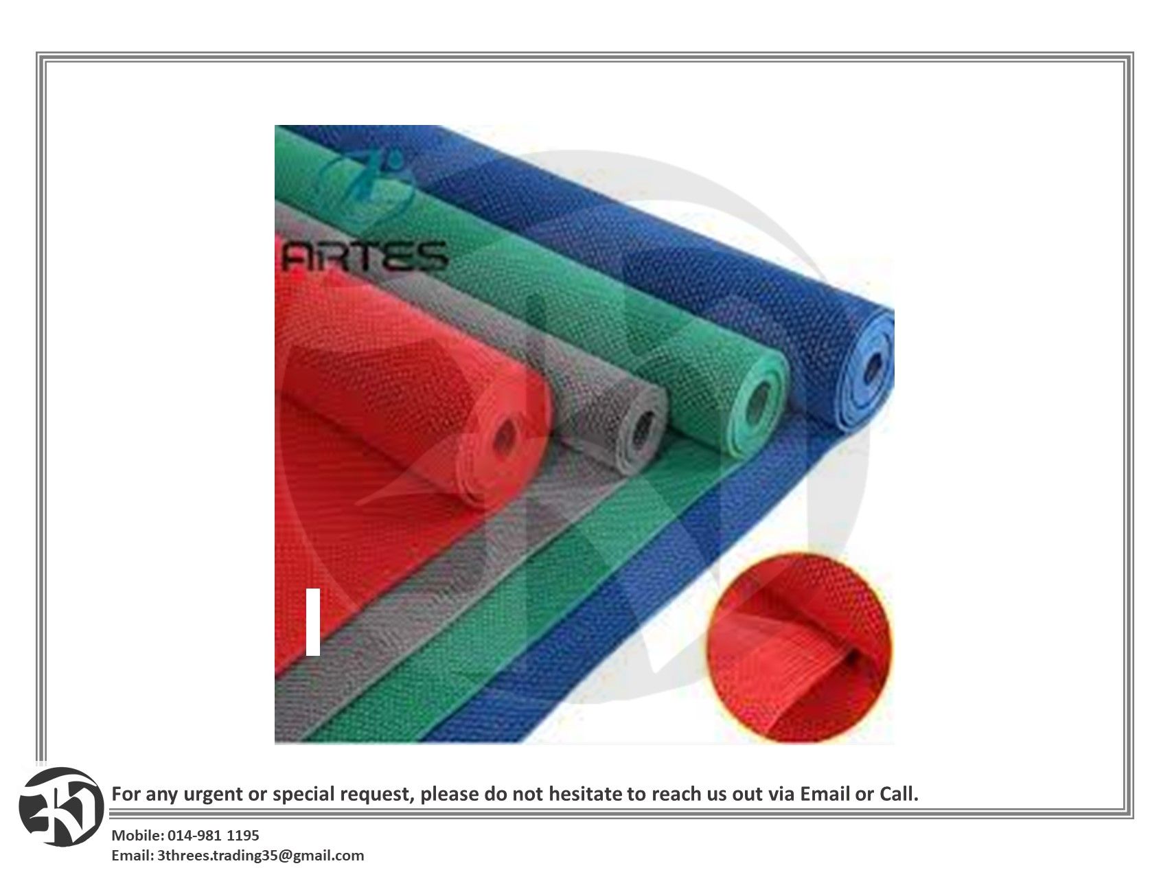Anti slip Floor Mat PVC Plastic Carpeting Large Area Toilet Bathroom S Type Toilet Kitchen Hollow Waterproof Non-Slip Mat