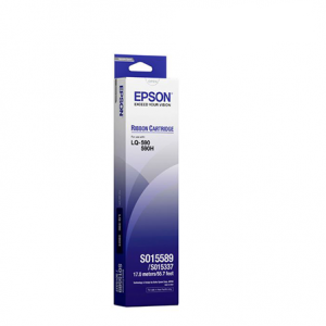 Genuine Malaysia Epson Warranty - Epson Ribbon C13S015589 LQ- 590 / 590II / 590IIN