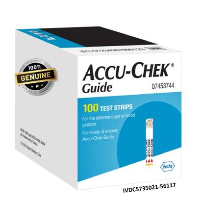Accu-Chek Guide Glucose Test Strips 100's