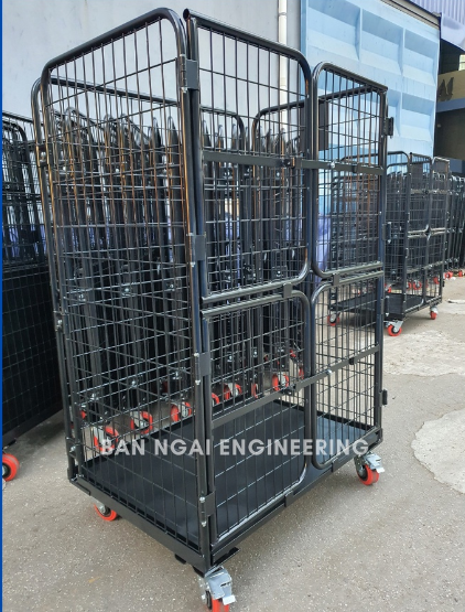 SUMO 500KG WORK TAINER WITH DOUBLE DOOR WORK TRAINER ROLL CAGE LOGISTICS TROLLEY WAREHOUSE TROLLEY WAREHOUSE