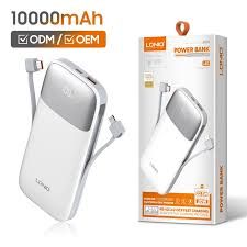 LDNIO PQ19 Power Bank PD 20W Ultra Thin 10000mah (with 1 Colour Printing)