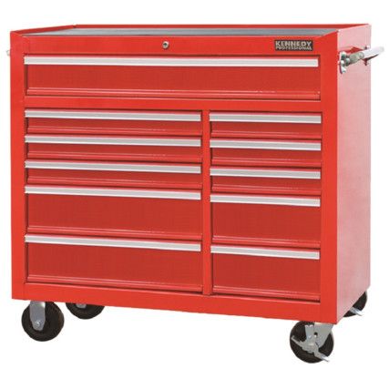 Kennedy 11 Drawer Metal Extra Large Tool Roller Cabinet