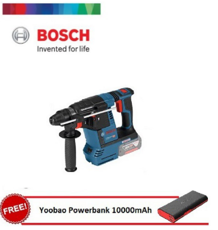 Bosch GBH 18V-26 SOLO (W/O Battery And Charger) FREE 10000mAh Powerbank