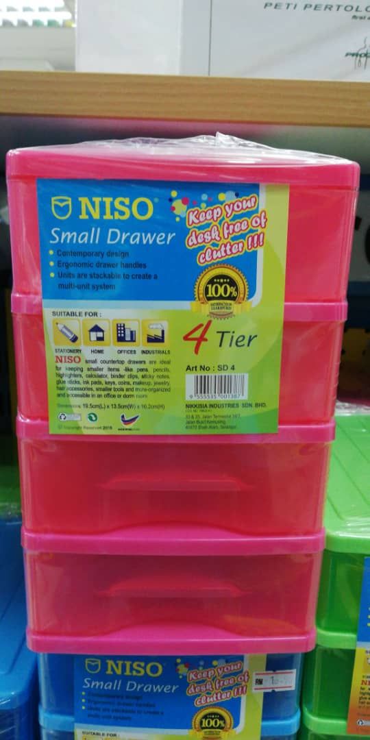 4 Tier Mini Drawer