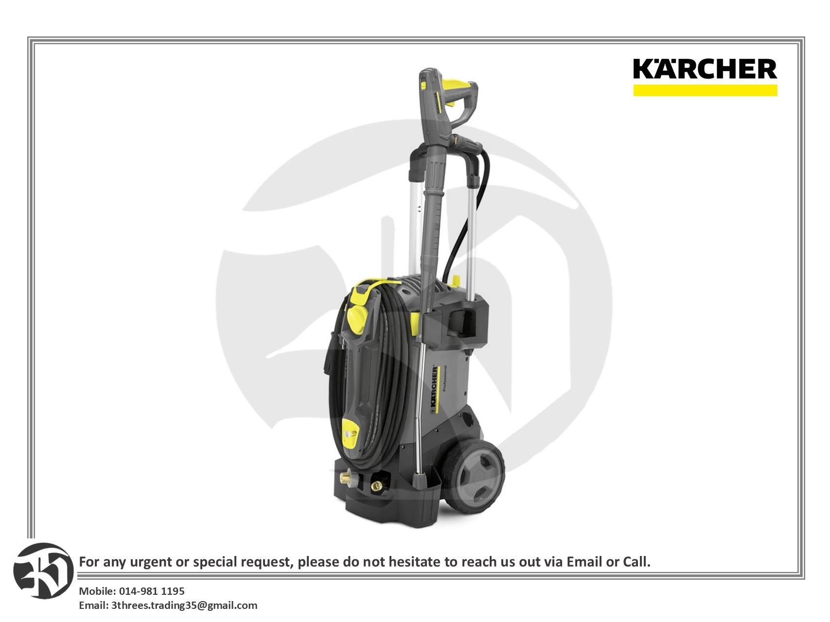 Karcher High Pressure Washer HD 5/12 C
