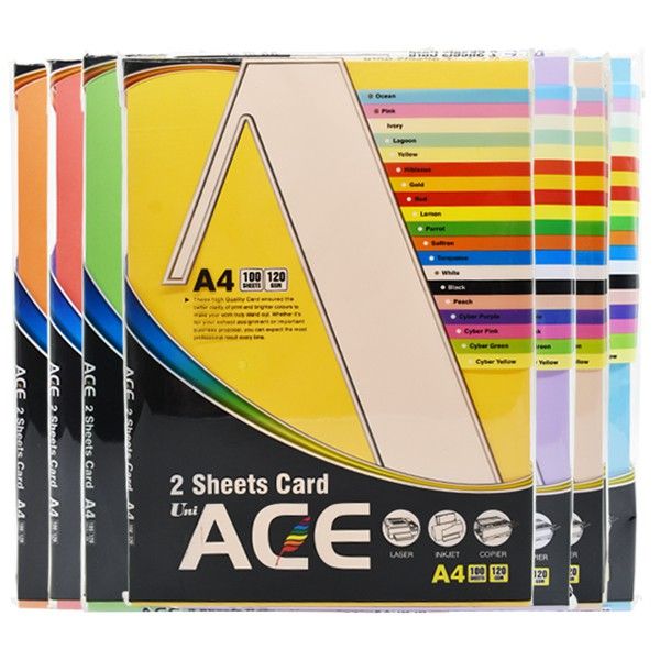 Two Sheet Card 120gsm Kuning