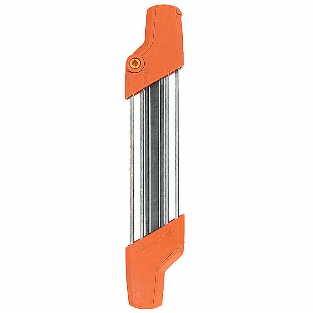 2in1 Chain Sharpener Chains Grinding Tool Manual Chainsaw Sharpener File Grind Fits Chain Saw File 4.0mm Whetstone