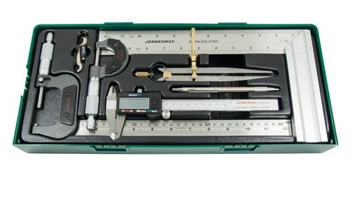 JONNESWAY 17PCS PRECISION MEASURING TOOL KIT