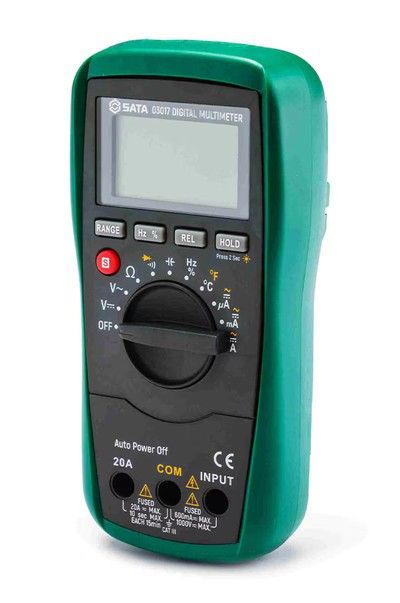 Sata WITH TEMPERATURE MEASUREMENT MULTIMETER