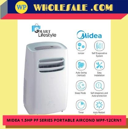 Midea 1.5HP PF Series Portable Air Cond MPF-12CRN1 / Morgan 1.5HP Portable Air Cond MAC-121