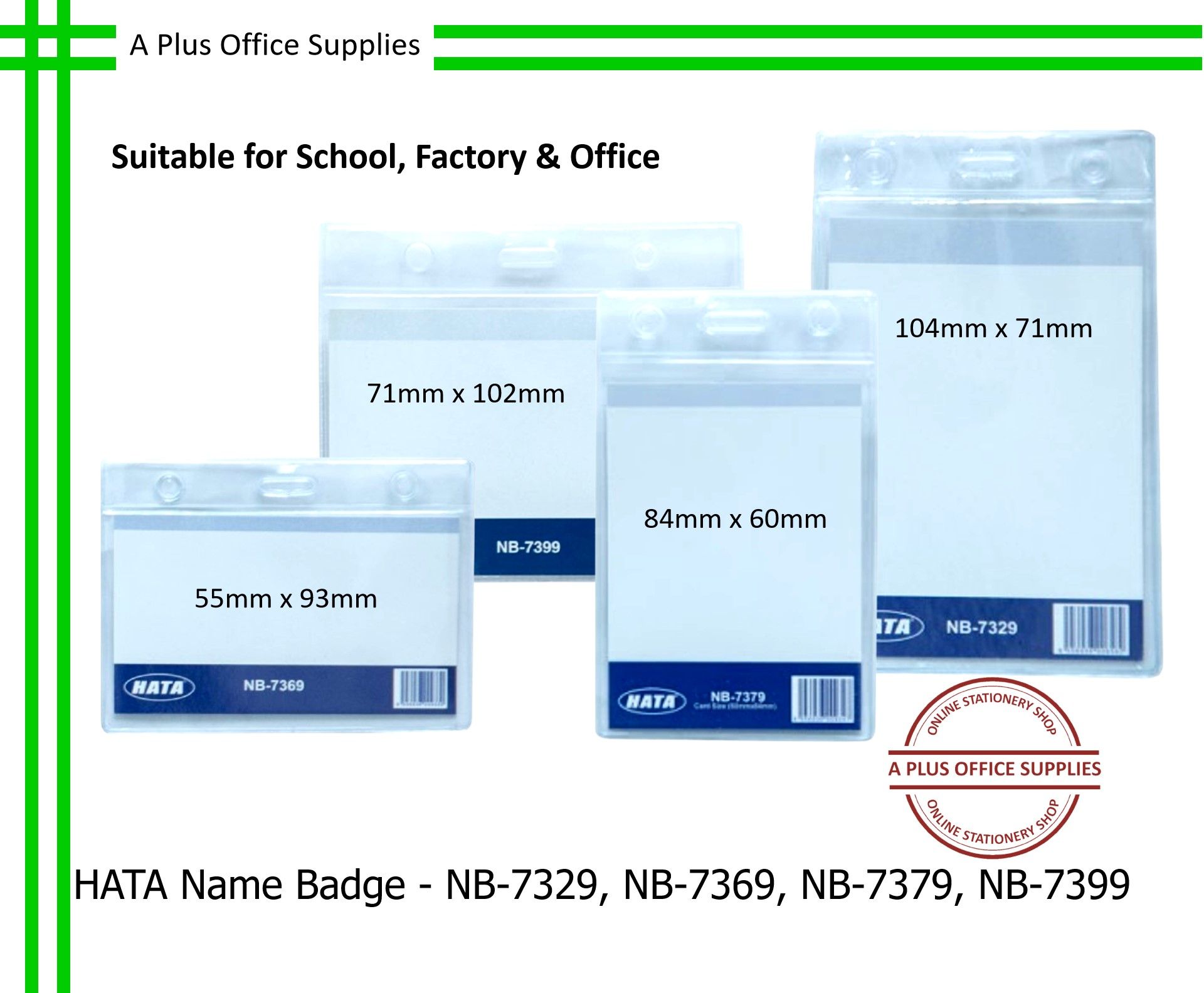 HATA Name Badge /Tanda Nama
