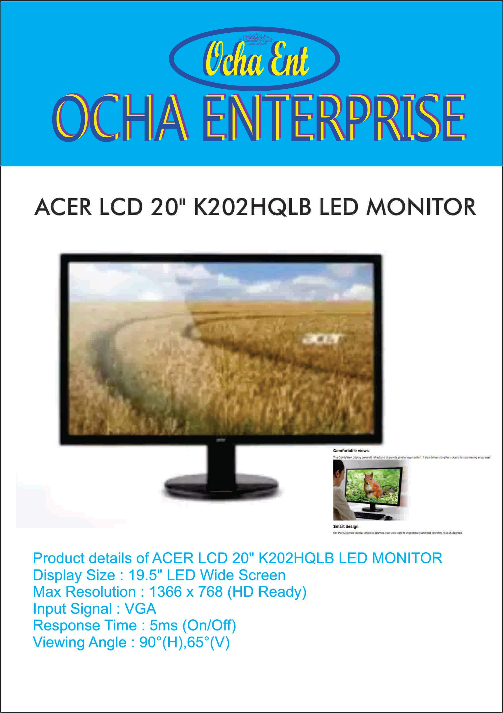 ACER LCD 20 K202HQL