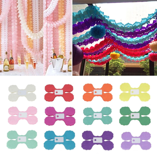 OEM 3M Four Leaf Clover Paper Garlands Party